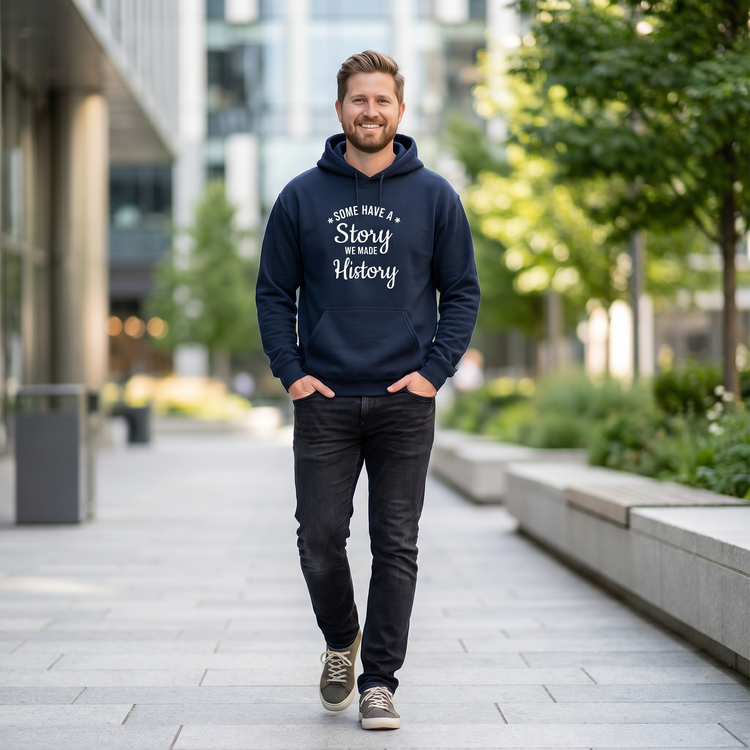 Grafik Unisex Hoodie von BUYATHOME24 in Baumwolle, mit Kapuzen, für Herren und Damen, in verschiedenen Größen S-5XL.