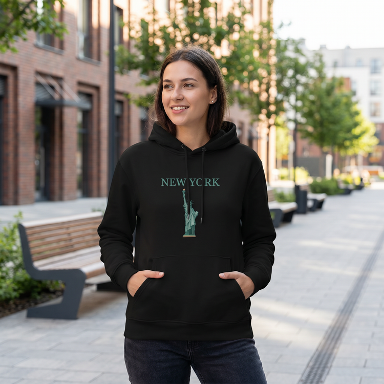 Grafik Unisex Kinder Hoodie für 4-12 Jahre, bequemer Kapuzenpullover mit buntem Design, von BUYATHOME24.