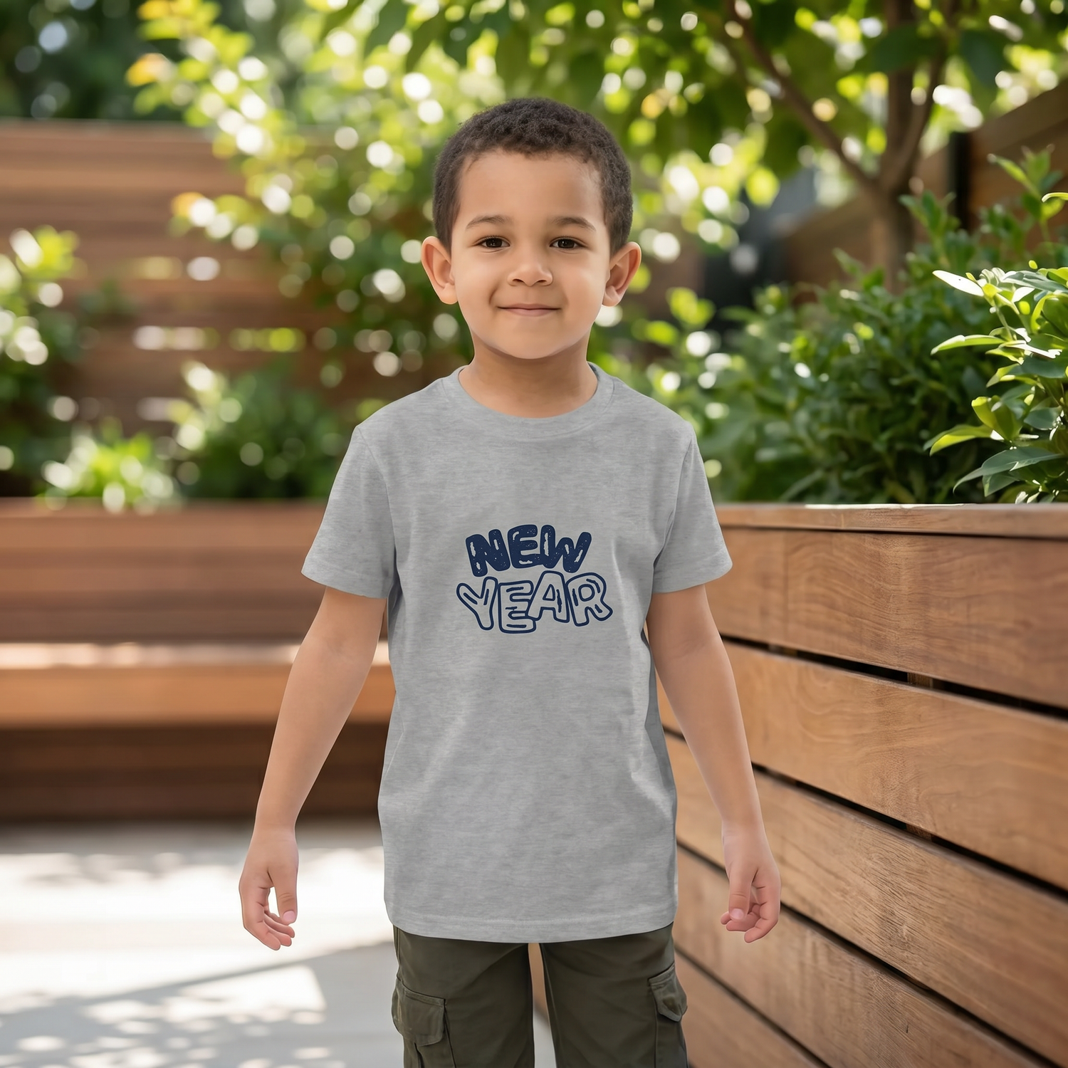 Generated lifestyle image for SALE % Rundhalsshirts I Kurzarm Grafik Unisex T-Shirt 3-14 Jahre
