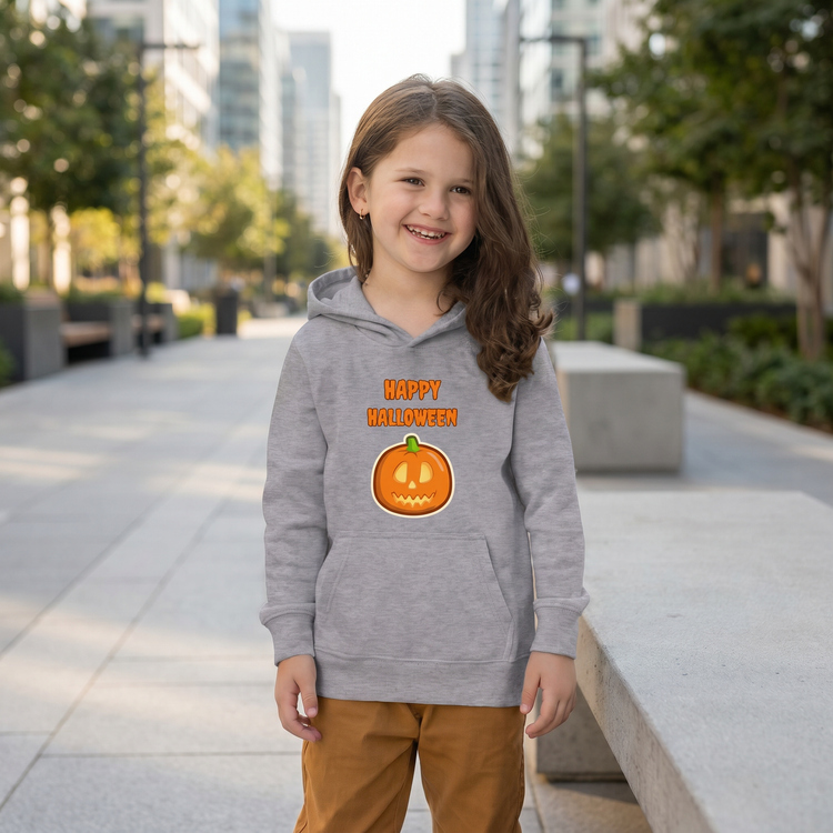 Unisex Halloween Kapuzenpullover für Kinder, grafisches Design, doppellagig, für Jungen und Mädchen, 4-12 Jahre, BUYATHOME24
