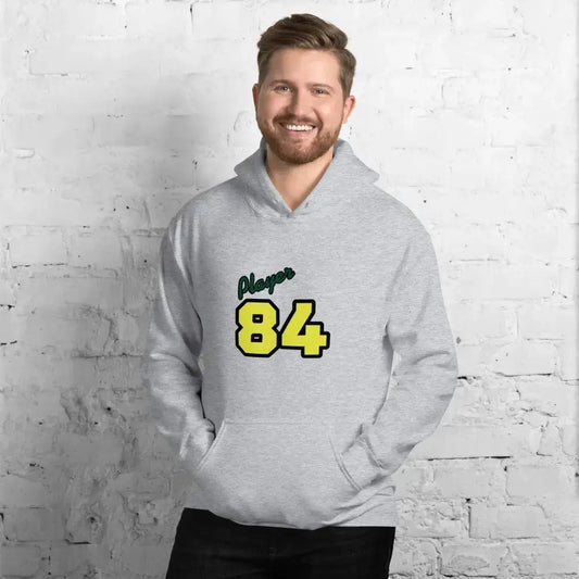 Grafik Hoodie Herren und Damen, Baumwolle, Sportgrau, mit Druck, unisex, Größe S-5XL von BUYATHOME24