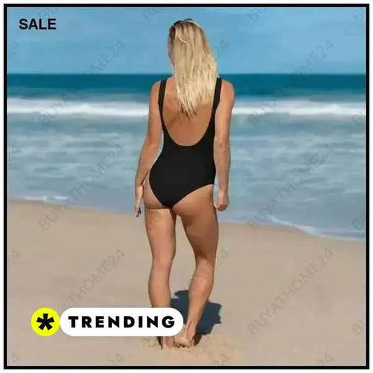 • Badebekleidung I Damen Badeanzug XS, S, M, L, XL, 2XL, 3XL - BUYATHOME24