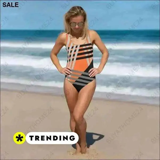 • Badebekleidung I Damen Badeanzug XS, S, M, L, XL, 2XL, 3XL - BUYATHOME24