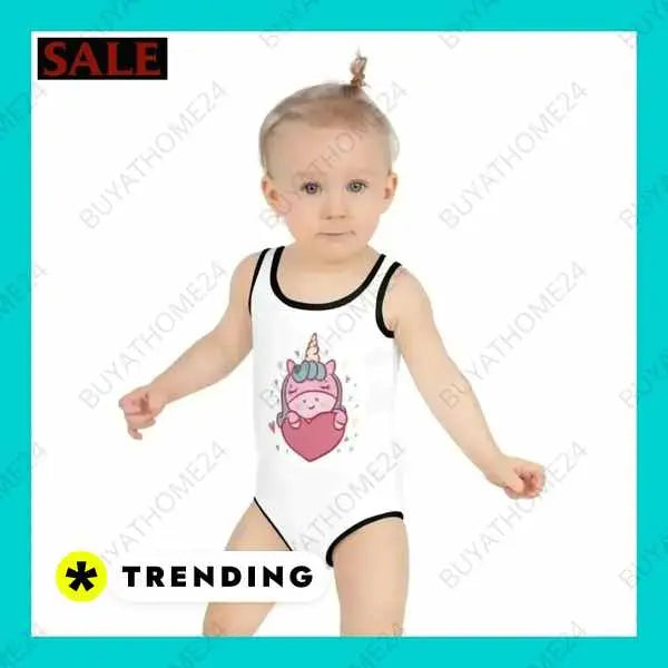 • Badebekleidung I Kinder Badeanzug 92 cm - 128 cm,BUYATHOME24