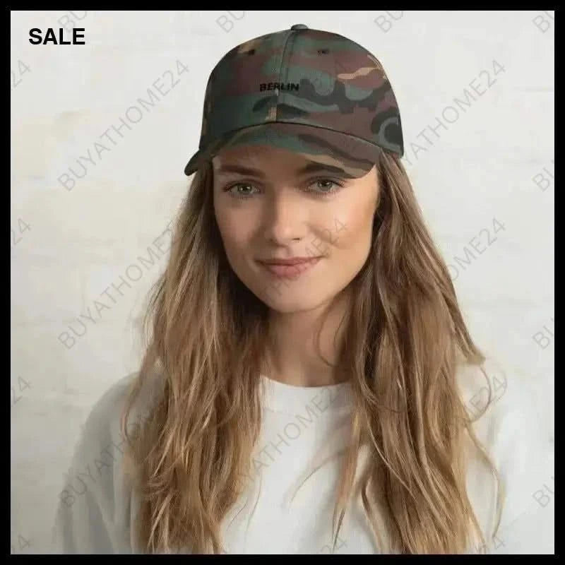 • Damen Baseball Cap 52 cm - 59 cm - BUYATHOME24 - bestickt - GERMANY - Baseball Cap, DAMENMODE, YOUR STYLE