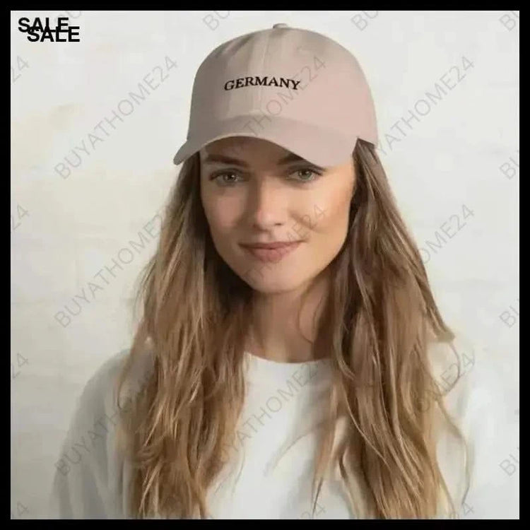 • Damen Baseball Cap 52 cm - 59 cm - BUYATHOME24 - bestickt - GERMANY - Baseball Cap, DAMENMODE, YOUR STYLE