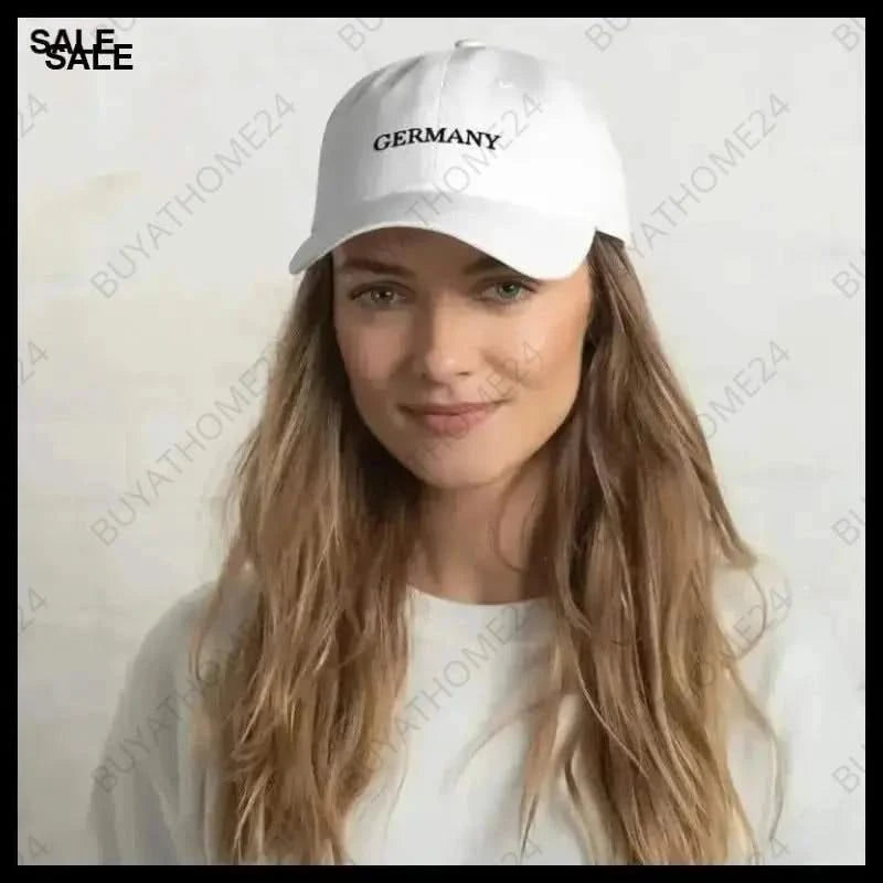 • Damen Baseball Cap 52 cm - 59 cm - BUYATHOME24 - bestickt - GERMANY - Baseball Cap, DAMENMODE, YOUR STYLE