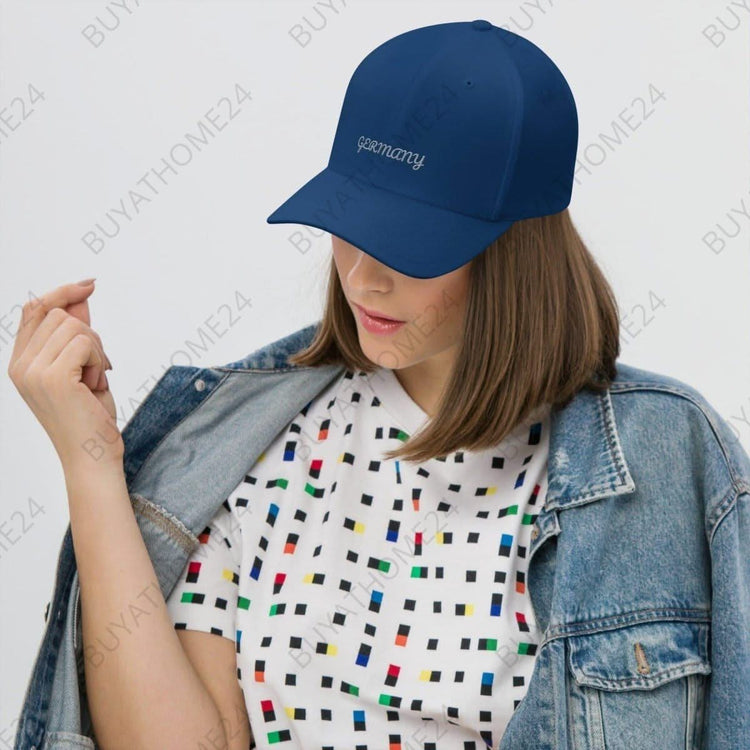 • Damen Baseball Cap 54 cm - 60 cm - BUYATHOME24 - bestickt - GERMANY - Baseball Cap, DAMENMODE, YOUR STYLE