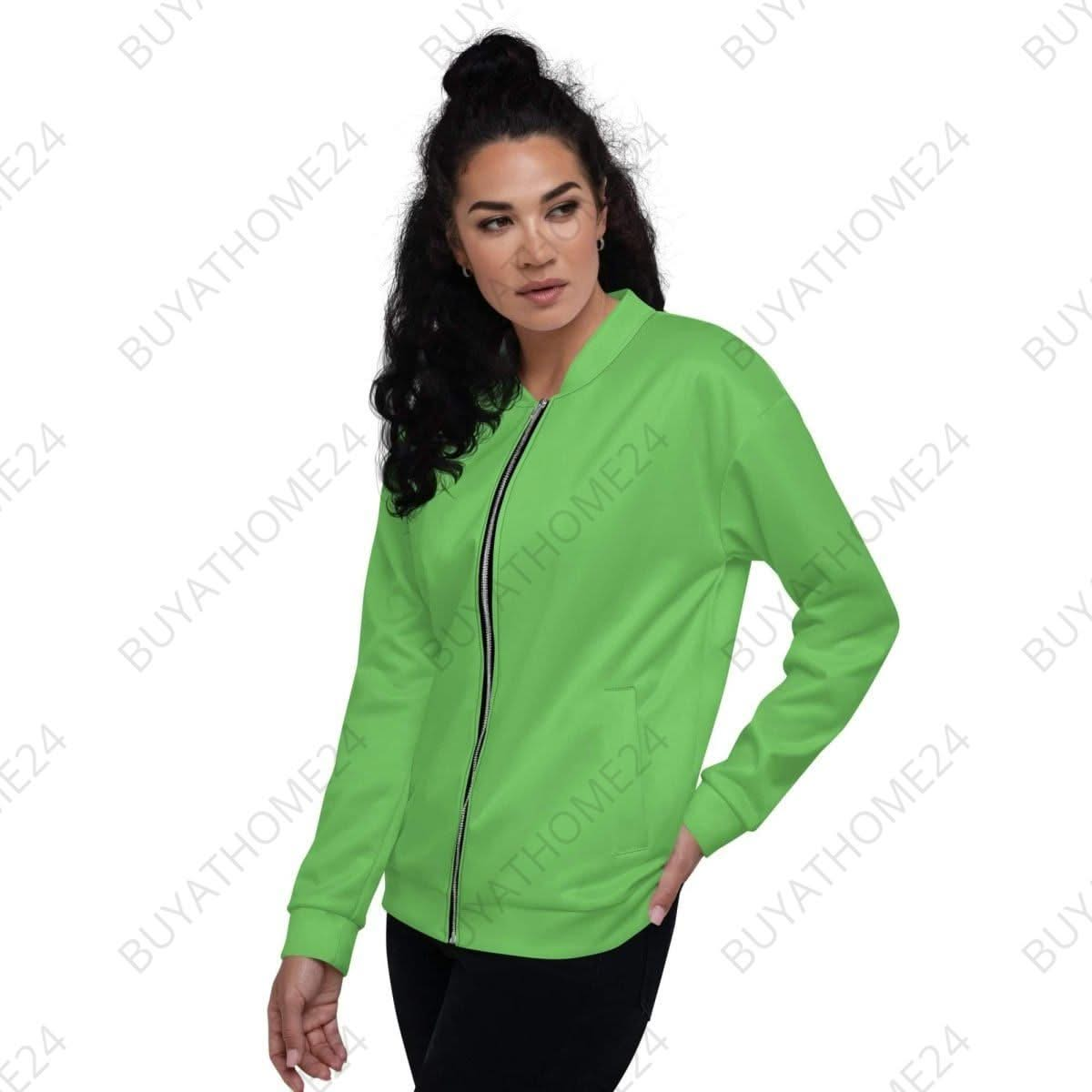 • Damen Bomberjacke XS-3XL - BUYATHOME24 - Textildruck - GERMANY - Bomberjacke, DAMENMODE