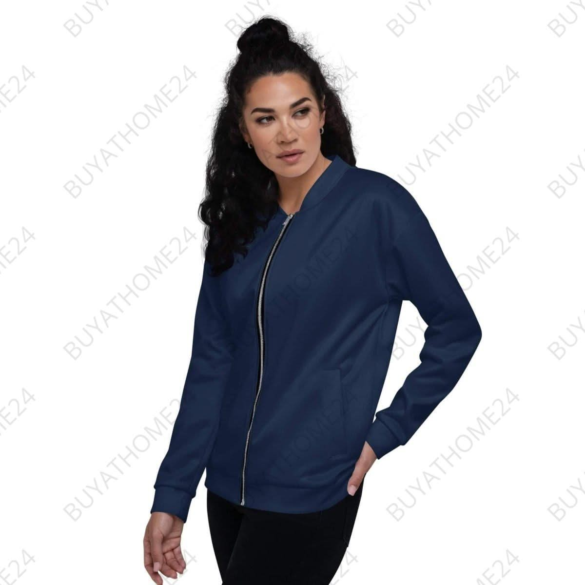 • Damen Bomberjacke XS-3XL - BUYATHOME24 - Textildruck - GERMANY - Bomberjacke, DAMENMODE