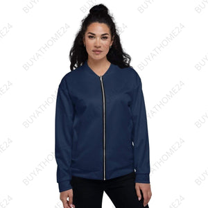 • Damen Bomberjacke XS-3XL - BUYATHOME24 - Textildruck - GERMANY - Bomberjacke, DAMENMODE