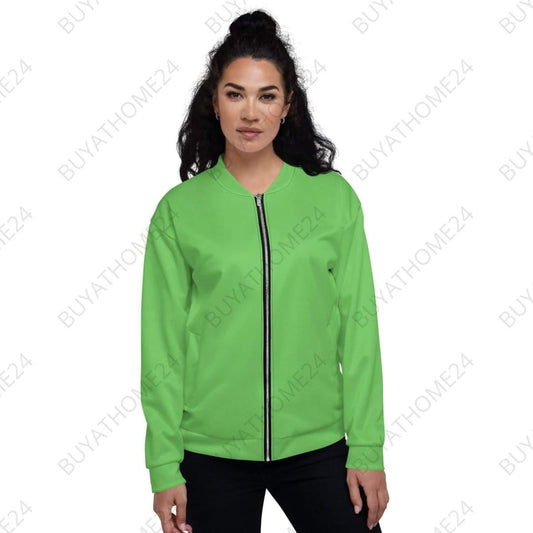 • Damen Bomberjacke XS-3XL - BUYATHOME24 - Textildruck - GERMANY - Bomberjacke, DAMENMODE