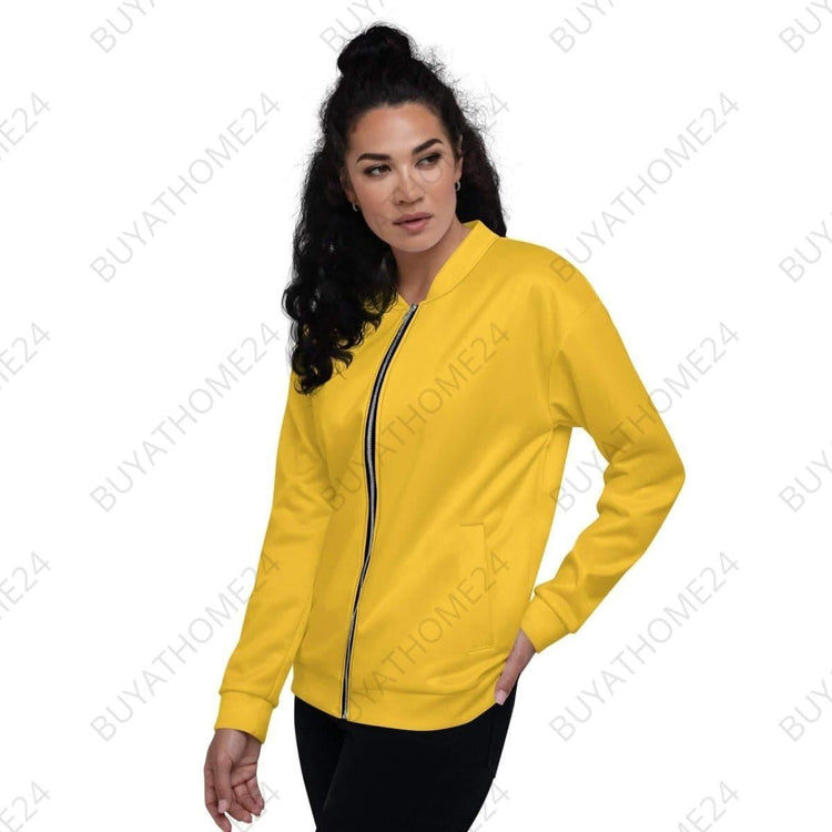 • Damen Bomberjacke XS-3XL - BUYATHOME24 - Textildruck - GERMANY - Bomberjacke, DAMENMODE