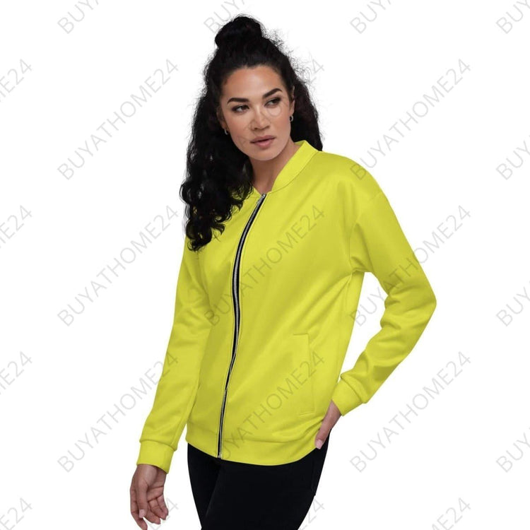 • Damen Bomberjacke XS-3XL - BUYATHOME24 - Textildruck - GERMANY - Bomberjacke, DAMENMODE