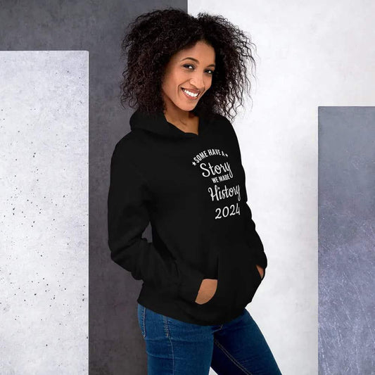 Grafik Damen Hoodie S-5XL aus Baumwolle mit personalisiertem Druck, bequem und vielseitig, in verschiedenen Größen.