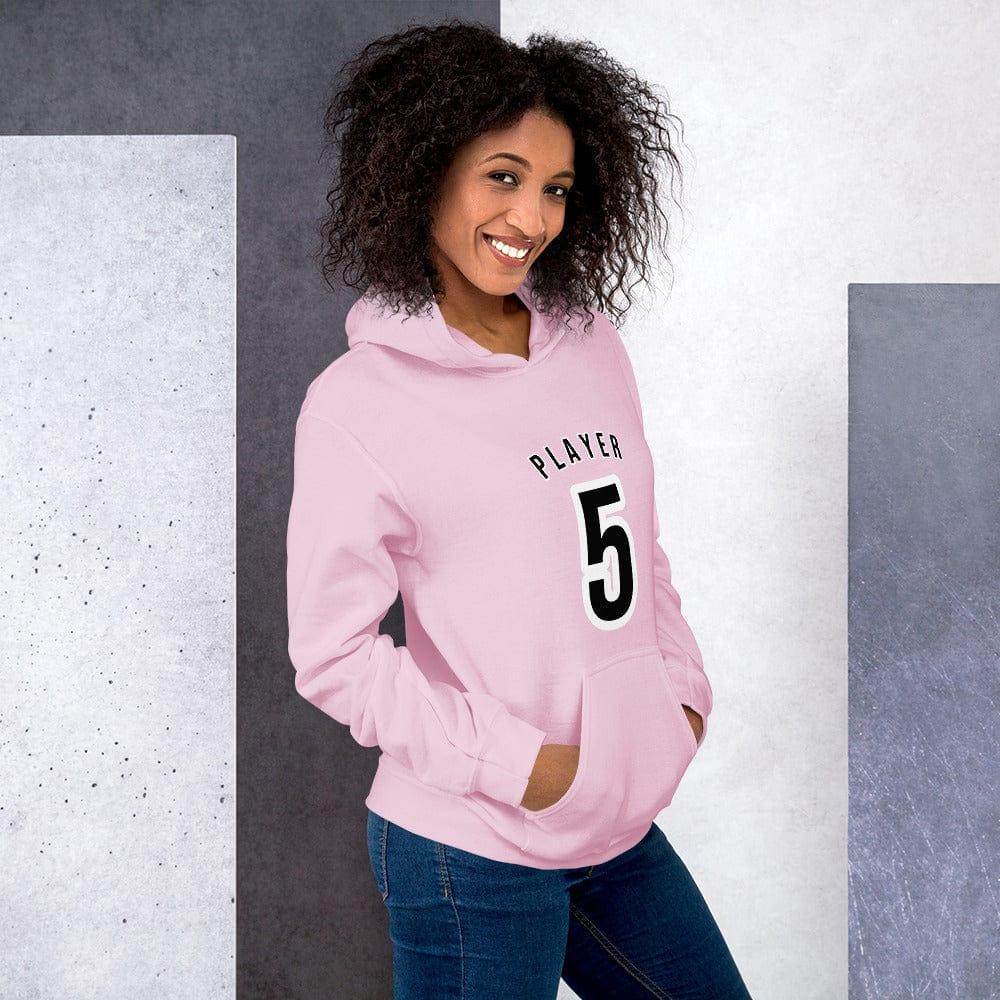 Grafik Damen Hoodie von BUYATHOME24, bedruckbarer Baumwoll-Kapuzenpullover in S bis 5XL, modisches Damen-Design.