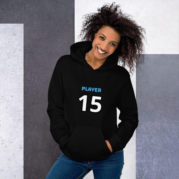Damen-Grafik-Hoodie von BUYATHOME24, schwarzer Baumwoll- Kapuzenpullover mit Druck in Größe S-5XL, bequem und modisch.