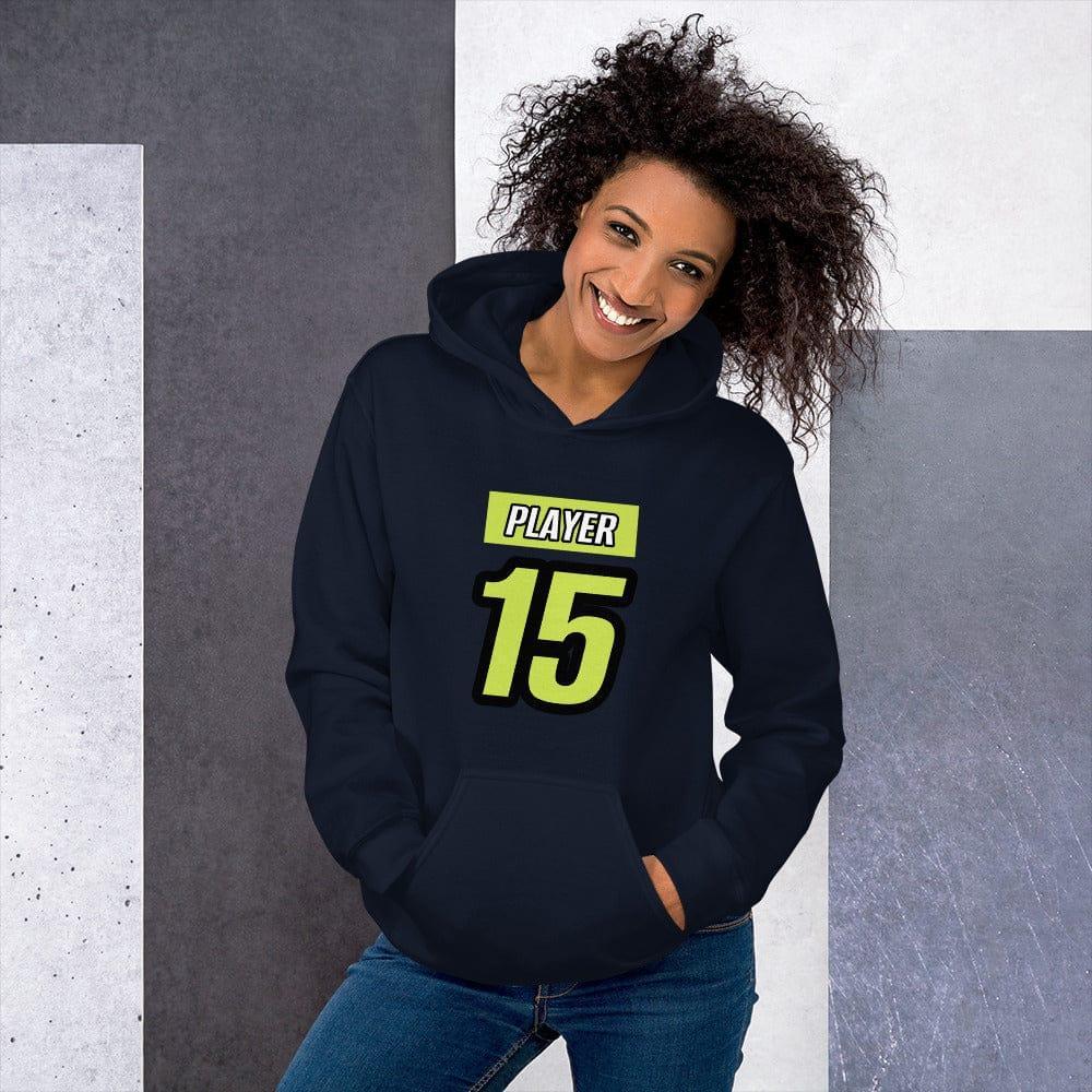 Navy Damen-Hoodie mit Grafikdruck, Baumwolle, in den Größen S bis 5XL, bequemes Kapuzenpullover für Damen von BUYATHOME24