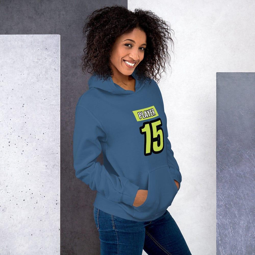 Grafik Damen Hoodie von BUYATHOME24, bequemer Baumwoll-Kapuzenpullover mit Druck, in S-5XL, für Damen.