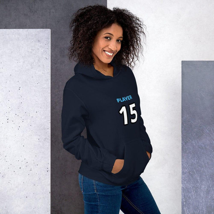 Grauer Damen-Grafik-Hoodie von BUYATHOME24, Baumwolle, bedruckbar, in Größe S bis 5XL, mit Kapuzen und langen Ärmeln.