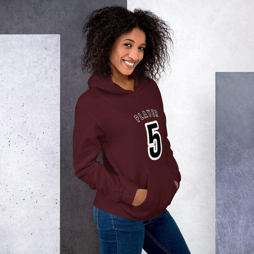 Grafik Damen Hoodie von BUYATHOME24 aus Baumwolle, bedruckbar, in S-5XL, bequemer Kapuzenpullover für Damen