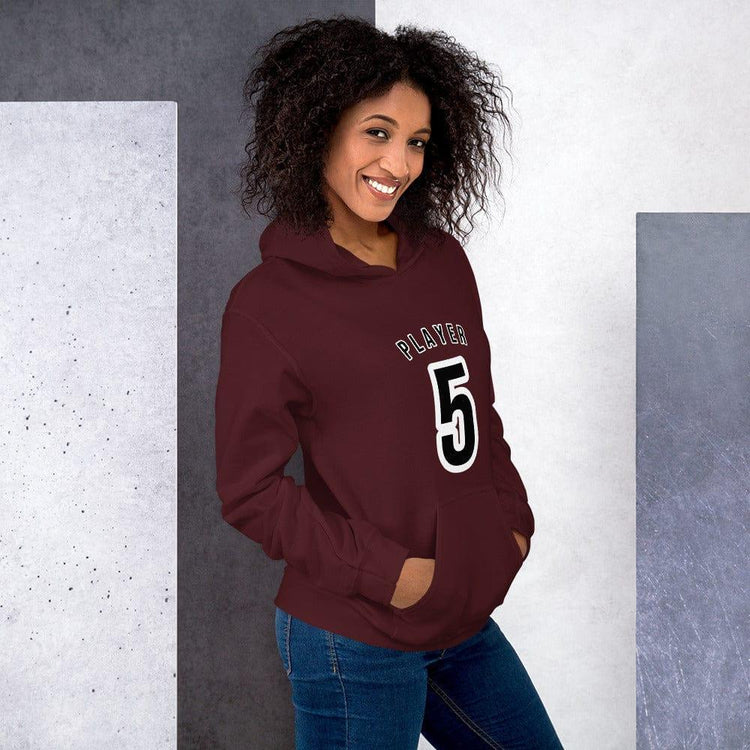 Grafik Damen Hoodie von BUYATHOME24 aus Baumwolle, bedruckbar, in S-5XL, bequemer Kapuzenpullover für Damen