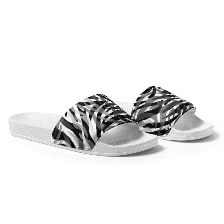 Damen- und Mädchenslippers aus Kunstleder in Größe 36-44, bequeme Badeschlappen mit Druckmuster von BUYATHOME24