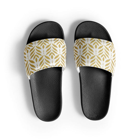 Damen- und Mädchenslippers aus schwarzem Kunstleder in Größe 36-44, bequemes Design von BUYATHOME24