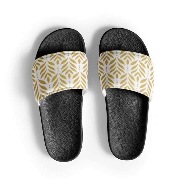 Damen- und Mädchenslippers aus schwarzem Kunstleder in Größe 36-44, bequemes Design von BUYATHOME24