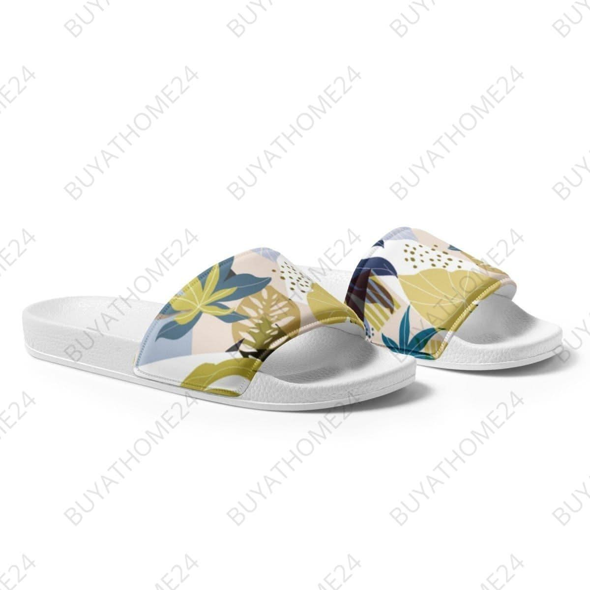 • Damen Schlappen 36-44 - BUYATHOME24 - Kunstleder / Druck - GERMANY - Schlappen, SCHUHE