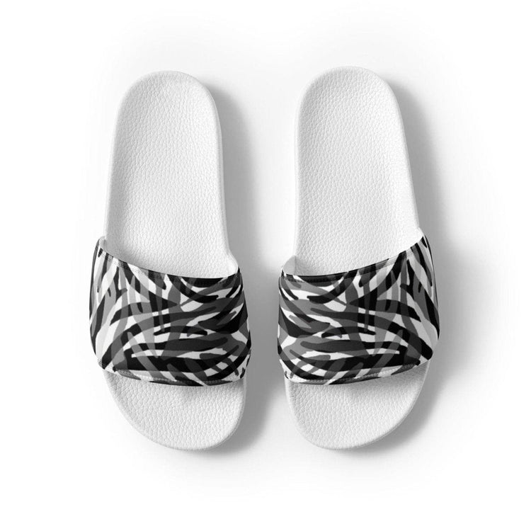 Damen- und Mädchensandalen aus Kunstleder in Größe 36-44 mit Druckmuster, bequeme Badeschlappen von BUYATHOME24