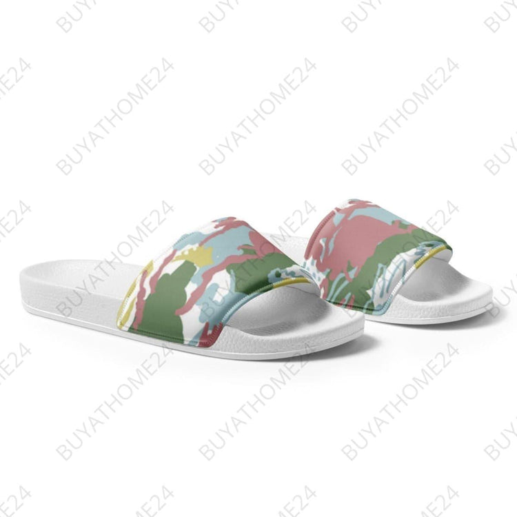 • Damen Schlappen 36-44 - BUYATHOME24 - Kunstleder / Druck - GERMANY - Schlappen, SCHUHE