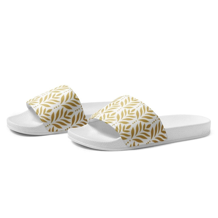 Damen- und Mädchen-Badeschlappen aus Kunstleder in Größe 36-44 mit Druckmuster, bequemes Sommer-Outdoor-Schuhwerk.