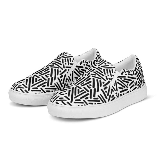 Damen Canvas Slipper von BUYATHOME24, atmungsaktive Textilschuhe in Größe 35-44, bequemer Schuh für den Sommer