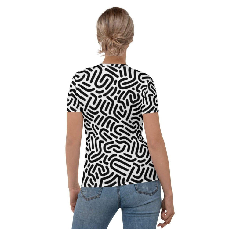 Damen Sportshirt von BUYATHOME24 aus Vier-Wege-Stretch Jersey, in XS bis 2XL, bequem und sportlich für Damen.