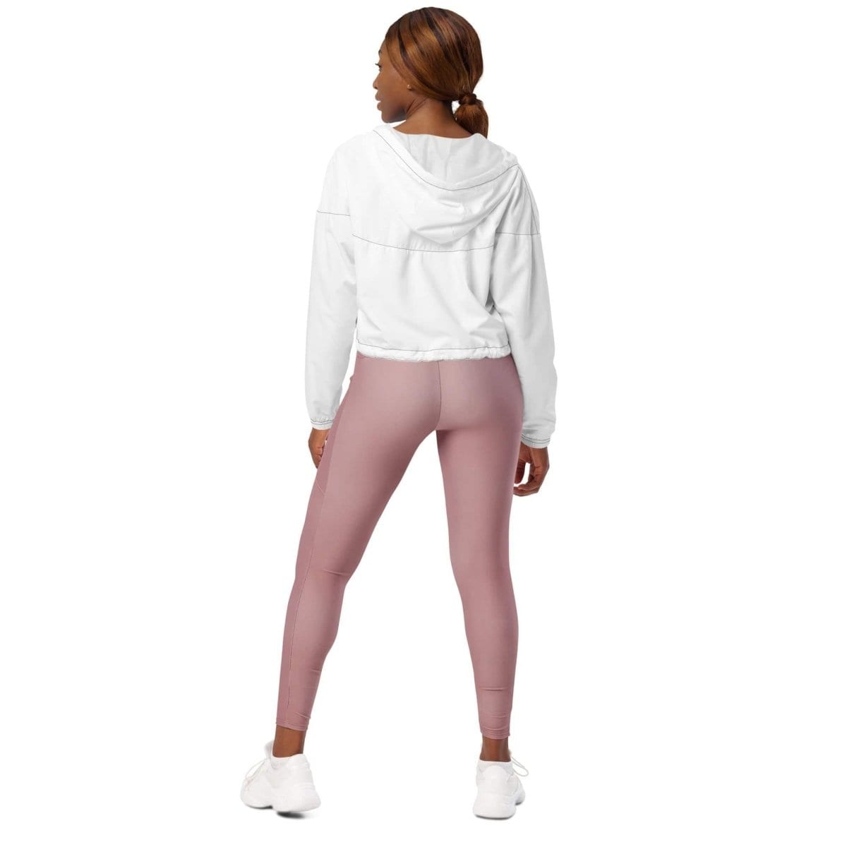 Damen Sportjacke von BUYATHOME24, wasserdicht und atmungsaktiv, in XS bis 2XL, Bauchfrei, für sportliche Aktivitäten.