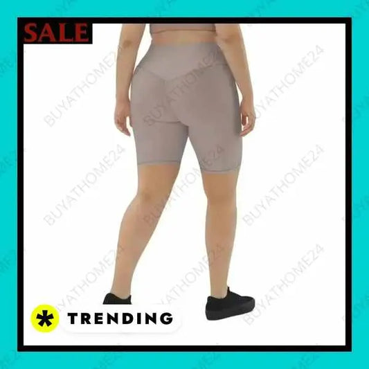 • Fitnessbekleidung I Damen Radlerhose XS, S, M, L, XL, 2XL, 3XL - BUYATHOME24