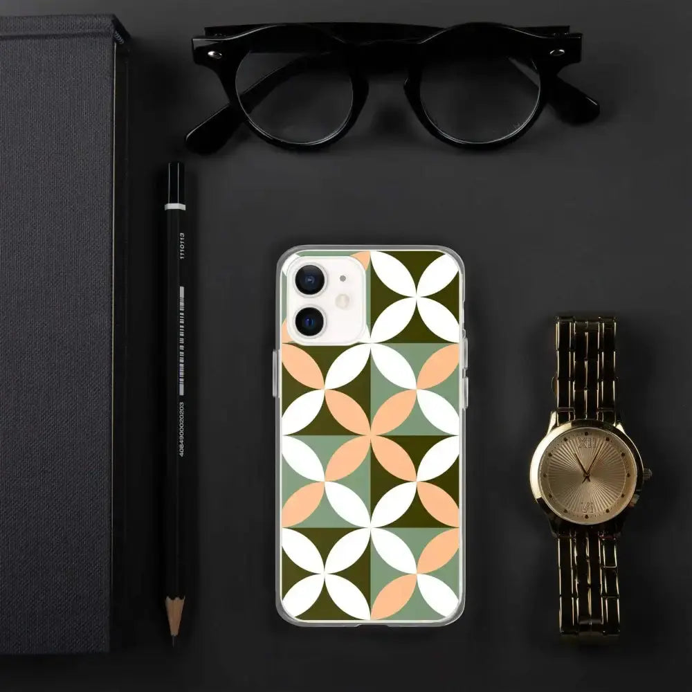 Lässige Apple iPhone Handyhülle aus Polycarbonat und TPU, BPA-frei, passend für iPhone 11 Pro, XS Max und iPhone 12 Mini, in Schwarz