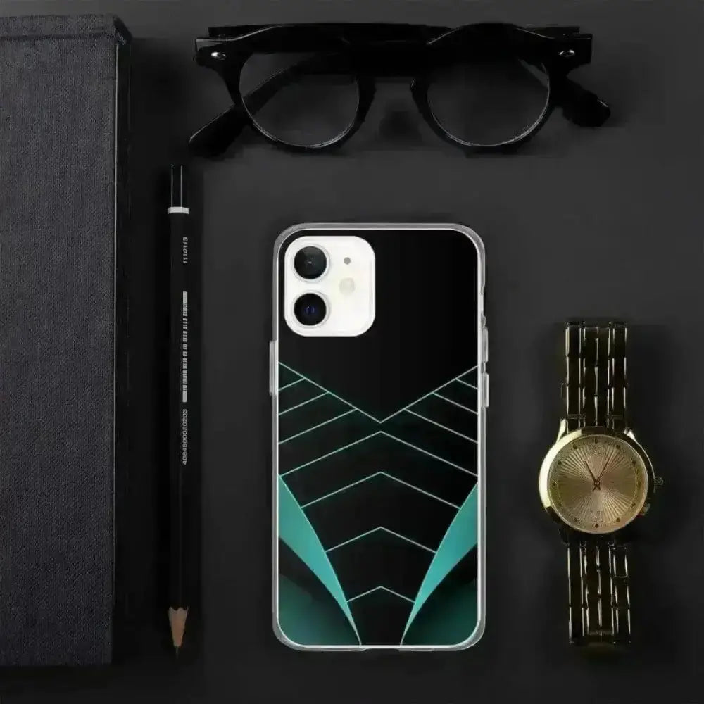 Robuste Apple iPhone Handyhülle aus Polycarbonat mit TPU-Schutzrahmen, passgenau für iPhone 11 bis 14 Pro Max, in transparentem Design.