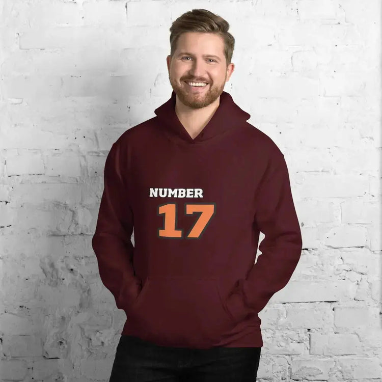 Grafik Kapuzenpullover Herren und Damen in Kastanienbraun, Baumwolle, unisex Hoodie S-5XL, mit Druck, von BUYATHOME24