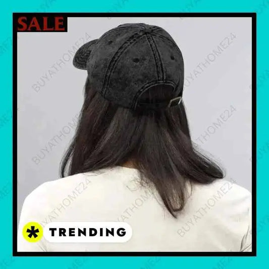 • Jeans Baseball Cap I Herren & Damen Vintage Cap 47 cm - 59 cm - BUYATHOME24