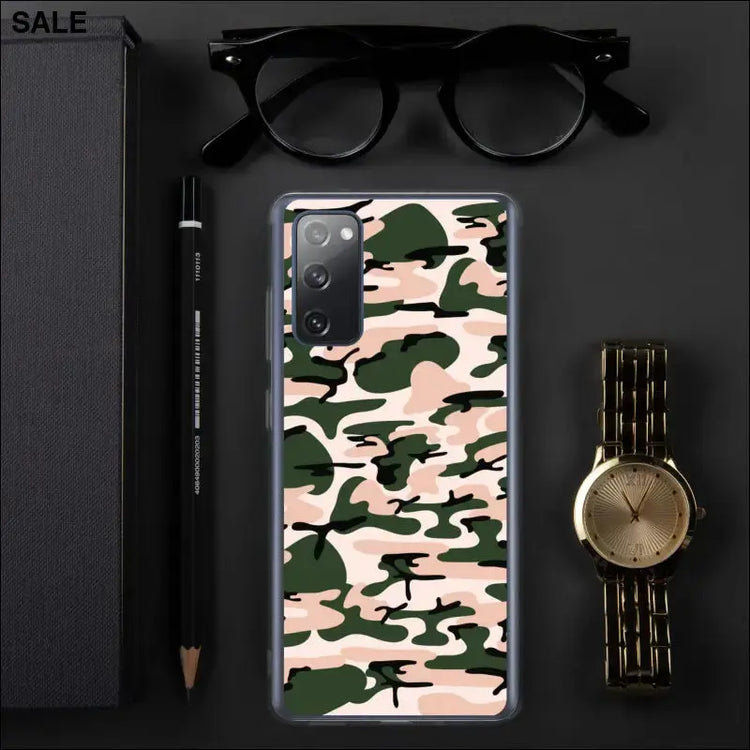 Samsung Galaxy Handyhülle aus Polycarbonat und TPU, schützt das Smartphone, passend für Galaxy S10 bis S22 Ultra, in schwarz.