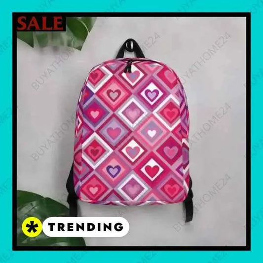 • Kindergarten & Schulrucksack I Mädchen Rucksack 41 × 31 × 14 - BUYATHOME24