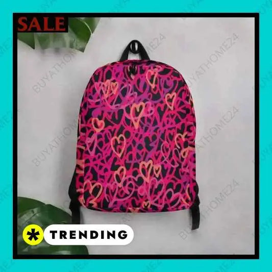 • Kindergarten & Schulrucksack I Mädchen Rucksack 41 × 31 × 14 - BUYATHOME24