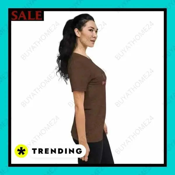 • Rundhalsshirts I Damen Kurzarm T-Shirt XS - 4XL - BUYATHOME24