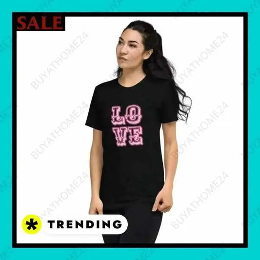 • Rundhalsshirts I Damen Kurzarm T-Shirt XS - 4XL - BUYATHOME24