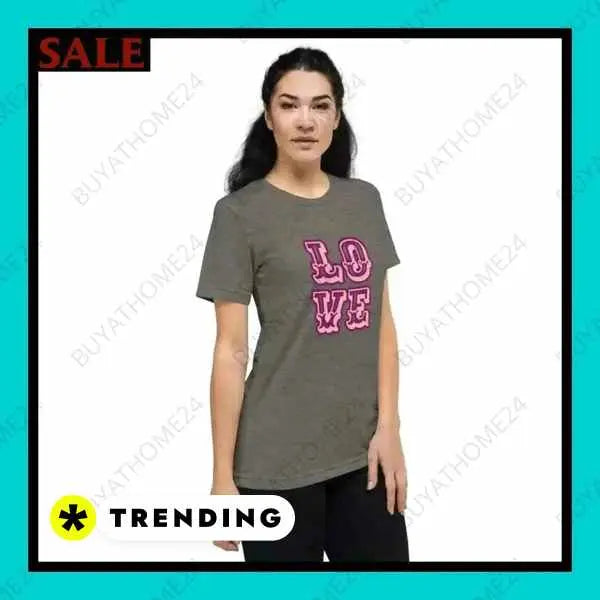 • Rundhalsshirts I Damen Kurzarm T-Shirt XS - 4XL - BUYATHOME24