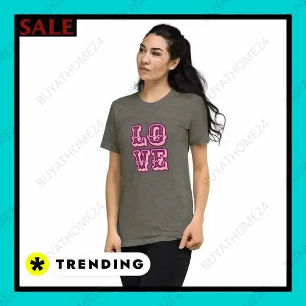 • Rundhalsshirts I Damen Kurzarm T-Shirt XS - 4XL - BUYATHOME24