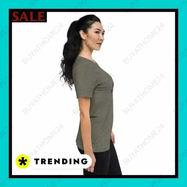 • Rundhalsshirts I Damen Kurzarm T-Shirt XS - 4XL - BUYATHOME24