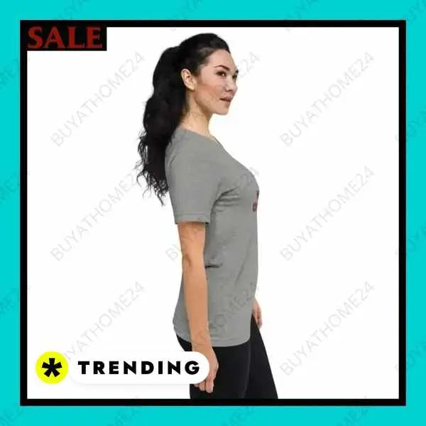 • Rundhalsshirts I Damen Kurzarm T-Shirt XS - 4XL - BUYATHOME24